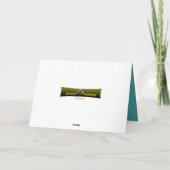 Cartes Pour Fêtes Annuelles Elégant mode vacances de Noël Mariage Peacock (Dos)