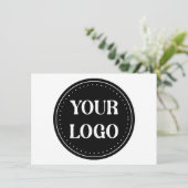 Cartes Pour Fêtes Annuelles élégant, moderne, raffiné et modifiable.  (Debout devant)