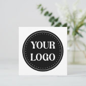 Cartes Pour Fêtes Annuelles élégant, moderne, raffiné et modifiable.  (Debout devant)