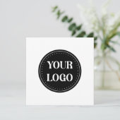 Cartes Pour Fêtes Annuelles élégant, moderne, raffiné et modifiable. (Debout devant)