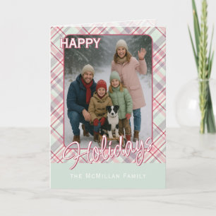 Cartes Pour Fêtes Annuelles Élégant Motif plat rustique élégant