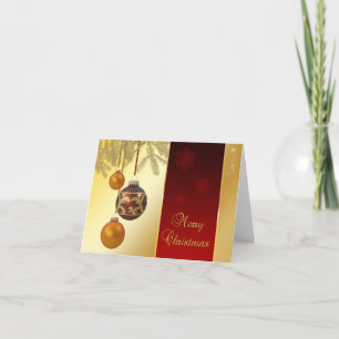 Cartes Pour Fêtes Annuelles Élégant Noël d'or