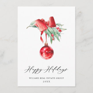 Cartes Pour Fêtes Annuelles Élégant Noël Ornament Accueil d'entreprise