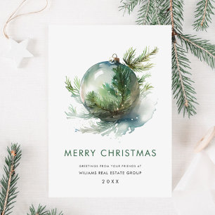 Cartes Pour Fêtes Annuelles Élégant Noël Ornament Accueil d'entreprise