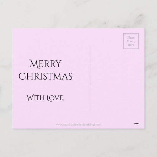 Cartes Pour Fêtes Annuelles Elégant or Brown Noël Kaleidoscope Star (Dos)