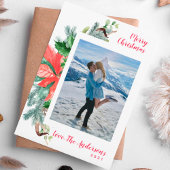 Cartes Pour Fêtes Annuelles Elégant Peinture Joy Peace Love | Modifiable d'ori