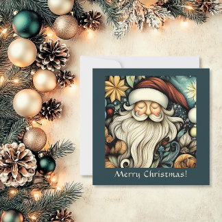 Cartes Pour Fêtes Annuelles Elegant Père Noël personnalisable