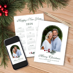Cartes Pour Fêtes Annuelles Élégant Pine Arch Noël 2026 Calendrier photo