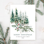 Cartes Pour Fêtes Annuelles Elégant Pine Tree Noël Accueil d'entreprise