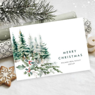 Cartes Pour Fêtes Annuelles Elégant Pine Tree Noël Accueil d'entreprise