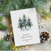 Cartes Pour Fêtes Annuelles Elégant Pine Tree Noël Accueil d'entreprise