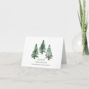 Cartes Pour Fêtes Annuelles Elégant Pine Tree Noël Accueil d'entreprise