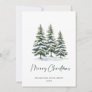 Cartes Pour Fêtes Annuelles Elégant Pine Tree Noël Accueil d'entreprise
