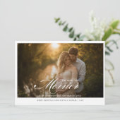 Cartes Pour Fêtes Annuelles Élégant Plus La Merrier Photo Grossesse (Debout devant)