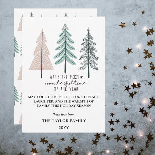 Cartes Pour Fêtes Annuelles Élégant Plus Merveilleux Temps Arbres de Noël