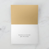 Cartes Pour Fêtes Annuelles Élégant Reindeer Floral Christmas Wreath Photo (Intérieur)