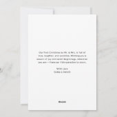 Cartes Pour Fêtes Annuelles Élégant Script Arch Mele Kalikimaka photo nouvelle (Dos)