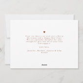 Cartes Pour Fêtes Annuelles Elegant Script Minimal 3 Photo Merry Christmas (Dos)