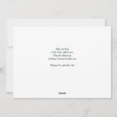 Cartes Pour Fêtes Annuelles Elégant Shamrock St. Patrick's Day Photo de famill (Dos)