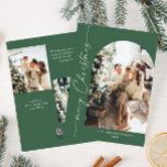 Cartes Pour Fêtes Annuelles Élégant Stylisant 3 PHOTO Noël Salutation<br><div class="desc">Simplement Élégant et élégant PHOTO Noël Greeting Carte de vacances. Surprenez et apportez la joie à vos proches et rendez la fête inoubliable. Pour plus de personnalisation,  cliquez sur le lien "customiser plus" et utilisez notre outil de conception pour modifier ce modèle.</div>