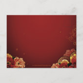 Cartes Pour Fêtes Annuelles Élégant Vietnamien 0x Nouvel An 2021 Peonies HPC (Dos)