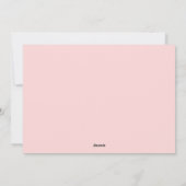 Cartes Pour Fêtes Annuelles Elégante aquarelle Coquette Bow Pâques Photo (Dos)