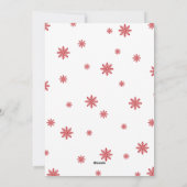 Cartes Pour Fêtes Annuelles Elégante aquarelle Rustique fenêtre Joyeux Noël (Dos)