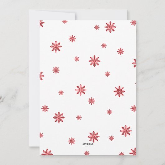 Cartes Pour Fêtes Annuelles Elégante aquarelle Rustique fenêtre Joyeux Noël (Dos)