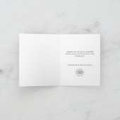 Cartes Pour Fêtes Annuelles Élégante composition de Noël de Bohême Entreprise (Intérieur)