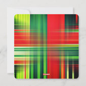 Cartes Pour Fêtes Annuelles Élégante décoration de Noël (Dos)