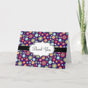 Cartes Pour Fêtes Annuelles Élégante saison de ski de Noël Snowflakes