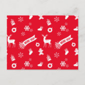 Cartes Pour Fêtes Annuelles Éléments de Noël (Devant)