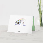 Cartes Pour Fêtes Annuelles Eléphant décoré pour les fêtes (Dos)