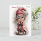 Cartes Pour Fêtes Annuelles Elf Arrival Letter | Special Delivery from the Nor (Debout devant)