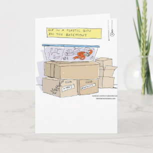 Cartes Pour Fêtes Annuelles elfe