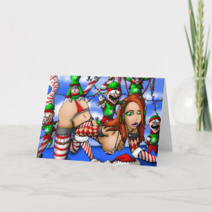 Cartes Pour Fêtes Annuelles Elfes, elfes, et plus d'elfes