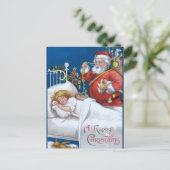 Cartes Pour Fêtes Annuelles Ellen H. Clapsaddle : Père Noël est là (Debout devant)