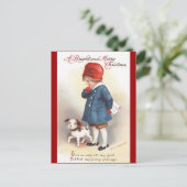 Cartes Pour Fêtes Annuelles Ellen H. Clapsaddle : Une lettre à Père Noël (Debout devant)