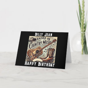 Cartes Pour Fêtes Annuelles Elu sur Country Music Anniversaire