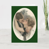 Cartes Pour Fêtes Annuelles Embrasse sous le faux orteil (Devant)