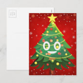 Cartes Pour Fêtes Annuelles Emoji Xmas (Devant / Derrière)