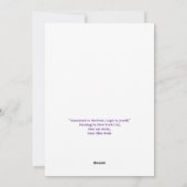 Cartes Pour Fêtes Annuelles Émotionnel pour motiver, logique pour justifier (Dos)