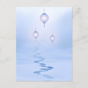Cartes Pour Fêtes Annuelles Empreintes Jardin Zen Voyage