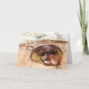 Cartes Pour Fêtes Annuelles Emprunter Fox