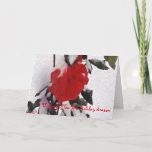 Cartes Pour Fêtes Annuelles En pensant à vous pendant cette période des fêtes