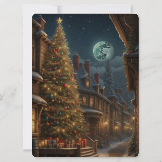 Cartes Pour Fêtes Annuelles Enchanted Christmas