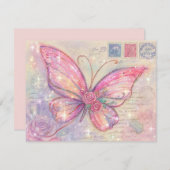 Cartes Pour Fêtes Annuelles Enchanted fairytale (Devant / Derrière)