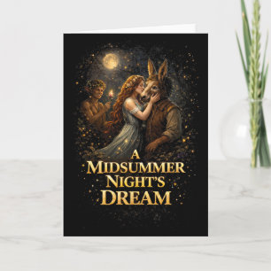 Cartes Pour Fêtes Annuelles Enchantement au clair de lune