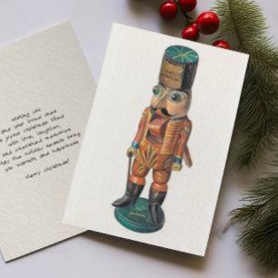 Cartes Pour Fêtes Annuelles Enchanter Vintage Nutcracker par Mina Lowry