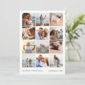 Cartes Pour Fêtes Annuelles Encore une année étrange | Année d'évaluation Coll (Debout devant)